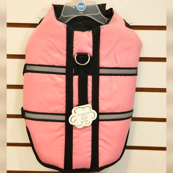 Pink Dog Life Jacket Medium - Picture 1 of 3